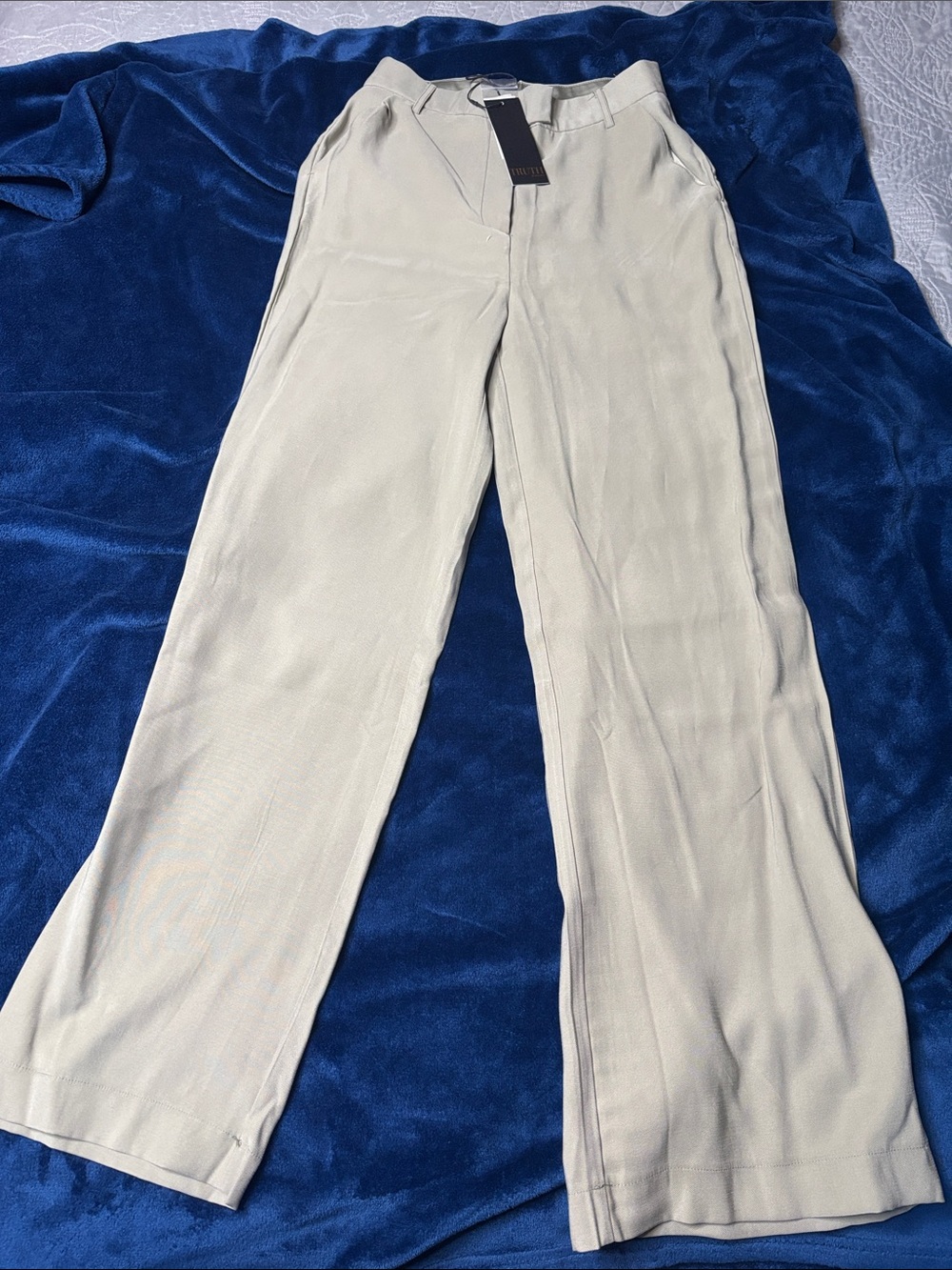 Truth by Republic Olive green Wide-Leg Trousers. Size 4